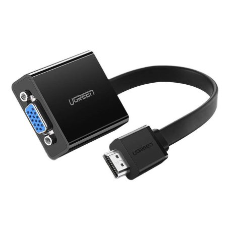 UGREEN MM103 HDMI-VGA adapter, 16 cm (fekete)