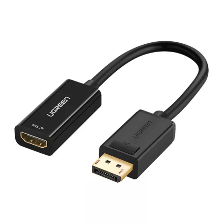 UGREEN MM137 DisplayPort - HDMI adapter, FullHD, 25cm (fekete)