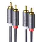 UGREEN AV104 2x RCA (Cinch) 2x RCA (Cinch) kábel, 2m (fekete)