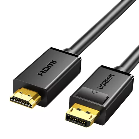 UGREEN  DisplayPort - HDMI Cable FullHD 1m (Black)