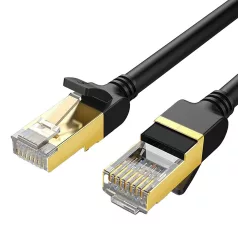UGREEN NW107 Ethernet RJ45 kábel, Cat.7, STP, 0.5m (fekete)