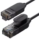 UGREEN NW122 Ethernet RJ45, Cat.6A, UTP hálózati kábel, 3m (fekete)