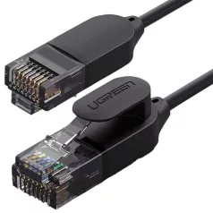   UGREEN NW122 Ethernet RJ45, Cat.6A, UTP hálózati kábel, 3m (fekete)