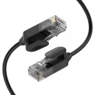 UGREEN NW122 Ethernet RJ45, Cat.6A, UTP hálózati kábel, 3m (fekete)