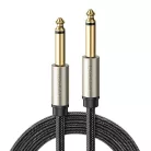 UGREEN AV128 6,35 mm-es jack kábel, 3m (szürke)