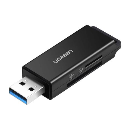 UGREEN CM104 SD/microSD USB 3.0 memóriakártya-olvasó (fekete)