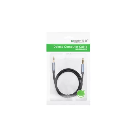 UGREEN AV122 3,5 mm-es AUX csatlakozó kábel, 2m (fekete)
