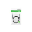 UGREEN AV122 3.5mm AUX mini jack kábel, 1.5m (fekete)