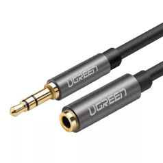   UGREEN AV118 AUX 3,5 mm jack audió hosszabbító kábel , 2m (fekete)