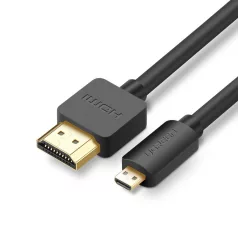 UGREEN HD127 Micro HDMI–HDMI kábel, 3 m (fekete)