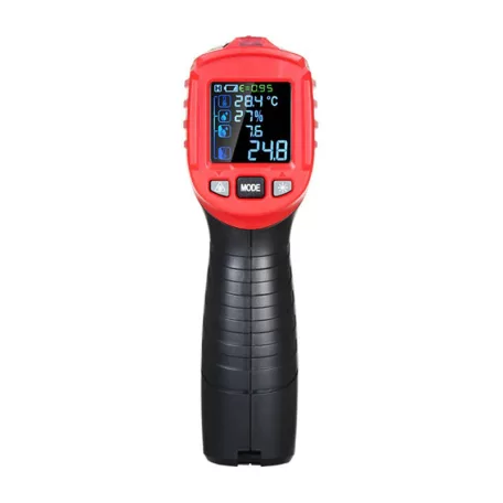 Habotest HT651D digitális lézeres pirométer, nedvességmérő