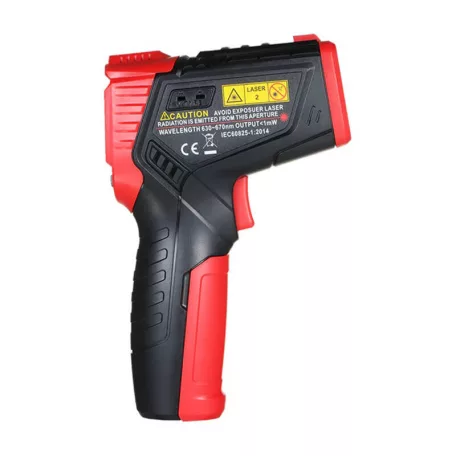 Habotest HT651D digitális lézeres pirométer, nedvességmérő