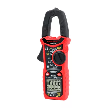 Habotest HT206D digitális bilincsmérő True RMS, NCV, LPF