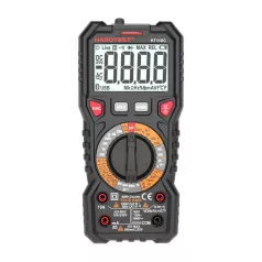   Habotest HT118C digitális multiméter zseblámpával, True RMS, NCV, akkumulátortesztek
