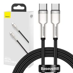 Baseus Cafule USB-C - USB-C kábel, 100 W, 1 m (fekete)