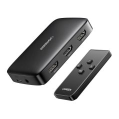 UGREEN CM332 3 az 1-ben HDMI 1.4 4K 30 Hz switch (fekete)