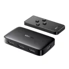 UGREEN CM332 3 az 1-ben HDMI 1.4 4K 30 Hz switch (fekete)