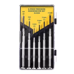Deli Tools precíziós csavarhúzó készlet EDL3206, 6 db