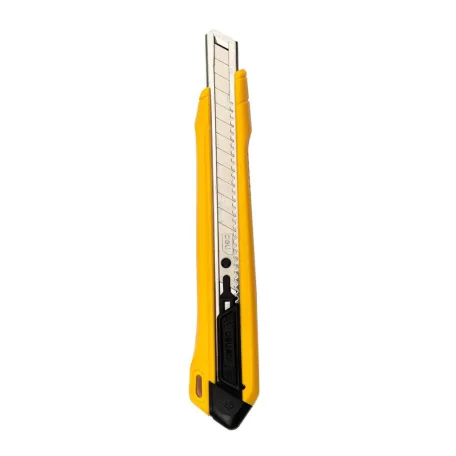 Deli Tools elszakítható kés EDL009B, SK4, 9mm (sárga)