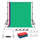 Fotóháttér szett/állvány Puluz 2x2m + fotóháttér 3 db PKT5204