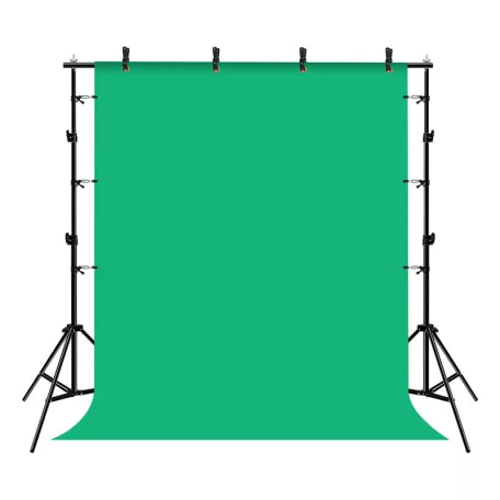 Fotóháttér szett/állvány Puluz 2x2m + fotóháttér 3 db PKT5204