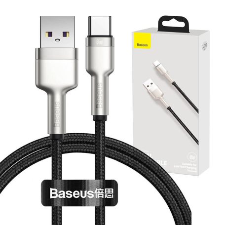 Baseus Cafule USB-USB-C kábel, 66 W, 1 m (fekete)
