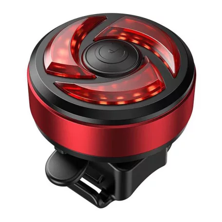 Hátsó kerékpárlámpa Superfire BTL02 – USB, 330 mAh, 3 mód
