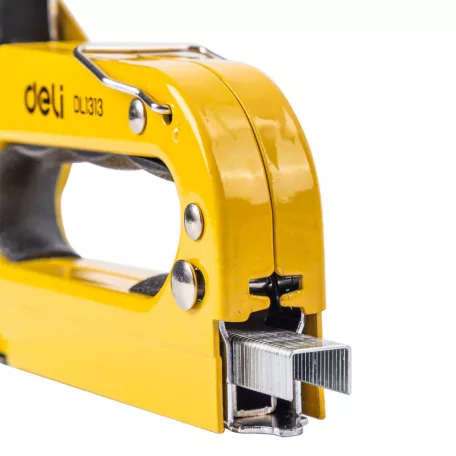 Kárpitos tűzőgép Deli Tools EDL1313 (sárga)