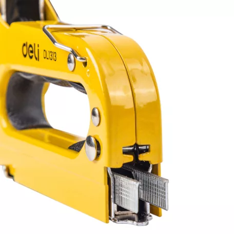 Kárpitos tűzőgép Deli Tools EDL1313 (sárga)