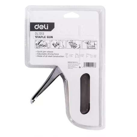 Kárpitos tűzőgép Deli Tools EDL1313 (sárga)