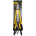 Deli Tools három darabos metszőolló készlet EDL580003, (sárga)