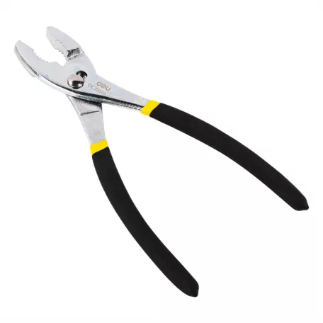 Deli Tools krimpelő fogó EDL25510, 10'' (fekete és sárga)