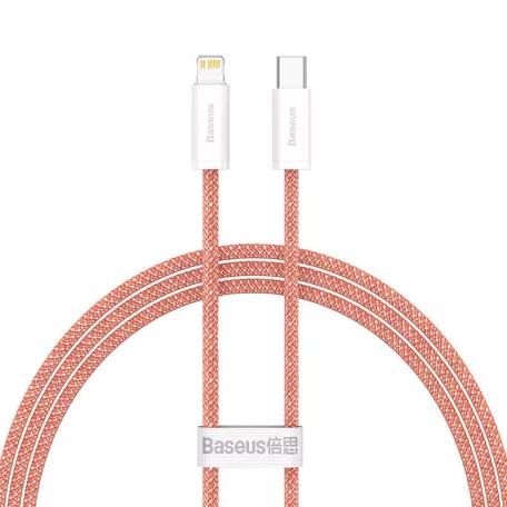Baseus Dynamic Series USB-C-Lightning kábel, 20 W, 1 m (narancssárga)