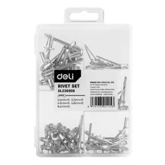 Deli Tools szegecskészlet EDL236906 (75 darab)