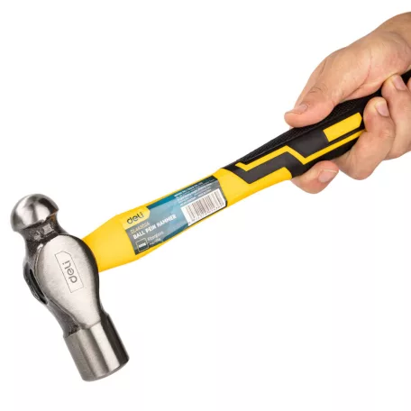 Deli Tools ónkalapács EDL443024, 0,68kg (sárga)