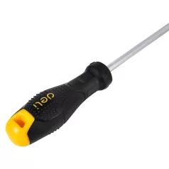   Deli Tools laposfejű csavarhúzó EDL6263001, 6x300mm (fekete)