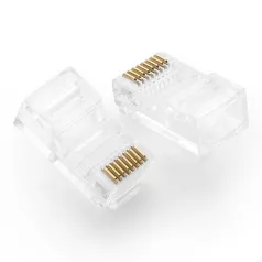   UGREEN NW110 RJ45 Ethernet csatlakozó, 8P/8C, Cat.5/5e, UTP (100 db)