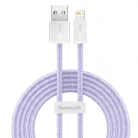 Baseus Dynamic USB-Lightning kábel, 2,4A, 2m (lila)