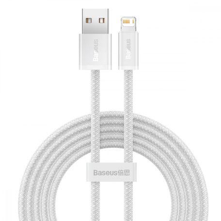 Baseus Dynamic USB-Lightning kábel, 2,4A, 2m (fehér)