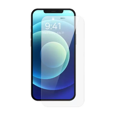 Baseus edzett üvegfólia 0,3 mm iPhone 12 Pro Max 6.7" készülékhez (2 db)