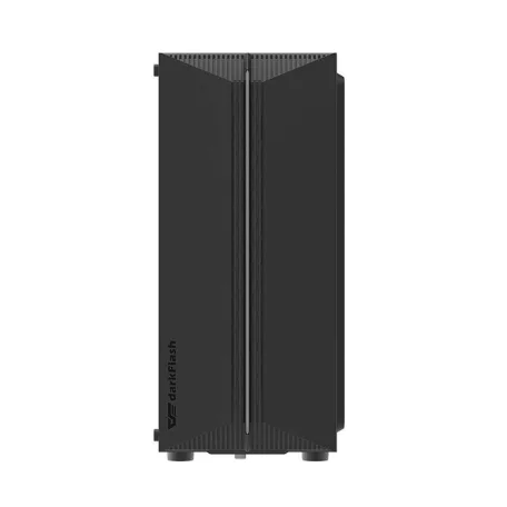 Darkflash DK151 LED-es számítógépház + 3 RGB ventilátor (fekete)