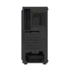 Darkflash DK151 LED-es számítógépház + 3 RGB ventilátor (fekete)