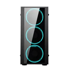   Aigo Black Technology Mini Micro-ATX számítógépház (fekete)
