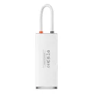 Baseus Lite Series 5 az 1-ben hub, USB-C - 4x USB 3.0 + USB-C + HDMI (fehér)