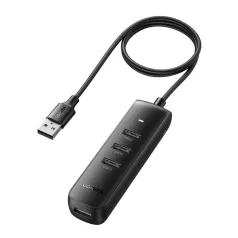   UGREEN CM416 4 az 1-ben  USB 4x USB hub adapter, 0,25m (fekete)