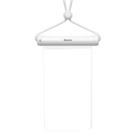 Baseus Cylinder univerzális vízálló tok okostelefonokhoz (fehér)