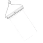 Baseus Cylinder univerzális vízálló tok okostelefonokhoz (fehér)