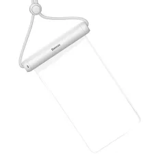   Baseus Cylinder univerzális vízálló tok okostelefonokhoz (fehér)
