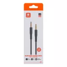 Mini jack 3.5mm AUX kábel VFAN L04 1m, aranyozott (fekete)