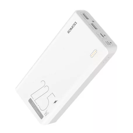 Powerbank Romoss SENSE8F 30000mAh, 22.5W (fehér)